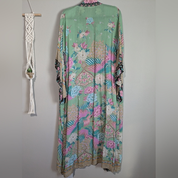 Spell Cloud Dancer Maxi Kimono OS